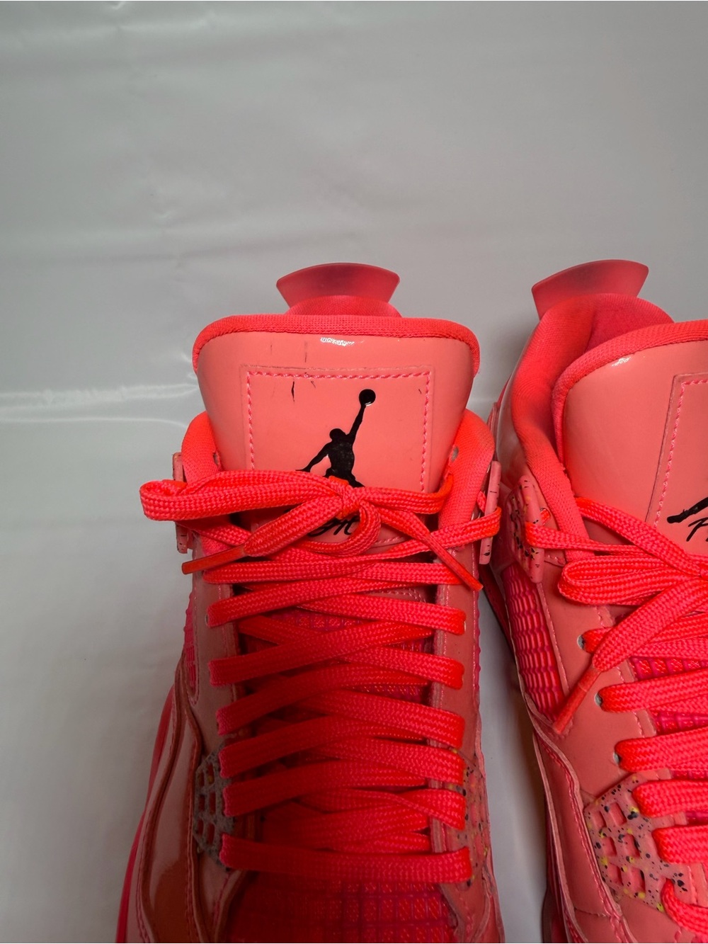 Nike Air Jordan 4 Retro NRG Hot Punch Women's Size 10 - Picture 3 of 10